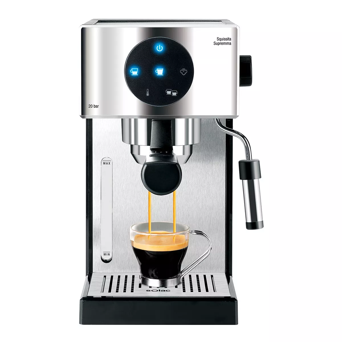 Solac - Cafetera Espresso Manual Ce4553 Squissita Supremma Acero Inox Barato