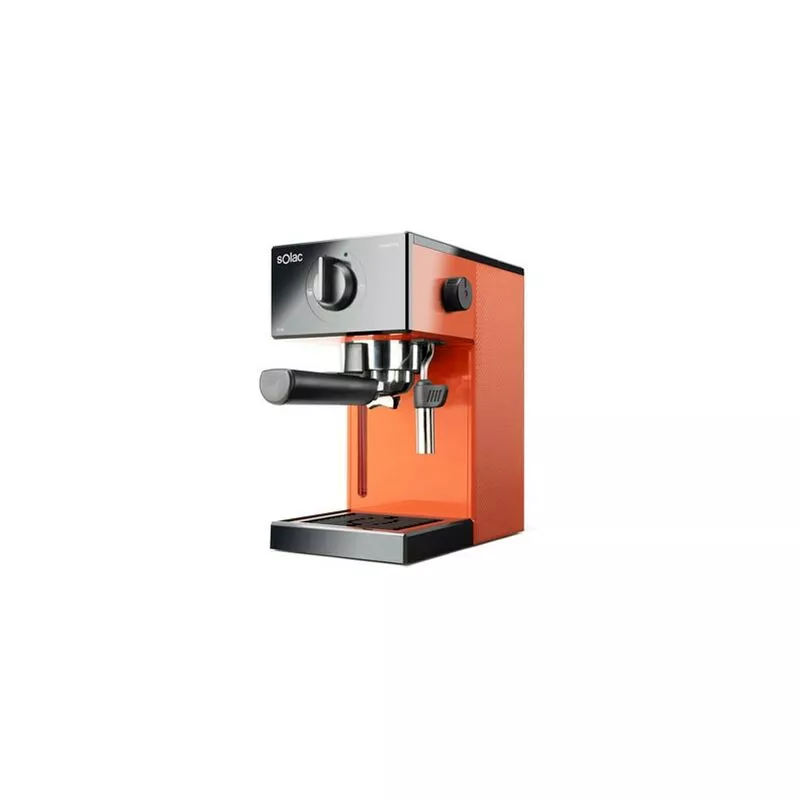 Squissita Easy Orange - Cafetera Espresso 20 Bar De 1050W - Solac En Oferta Squissita Easy Orange - Cafetera Espresso 20 Bar De 1050W - Solac Barato