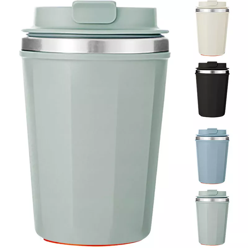 Taza De Café De 500Ml Taza De Acero Inoxidable Taza De Café Reutilizable Taza De Café Portátil De Viaje,Verde En Oferta Taza De Café De 500Ml Taza De Acero Inoxidable Taza De Café Reutilizable Taza De Café Portátil De Viaje